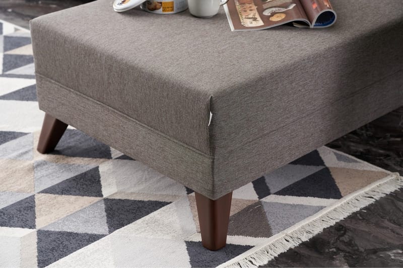 Antigua Divansoffa Höger - Brun - Möbler - Soffa - Divansoffor & schäslongsoffa