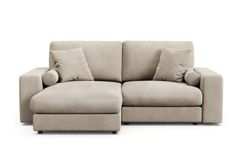 Arken Lyx 3-sits Vändbar L-formad Djup Divansoffa i Manchester, Greige