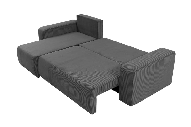 Barile Soffa med Divan 3-sits - Ljusgrå - Möbler - Soffa - Divansoffor & schäslongsoffa