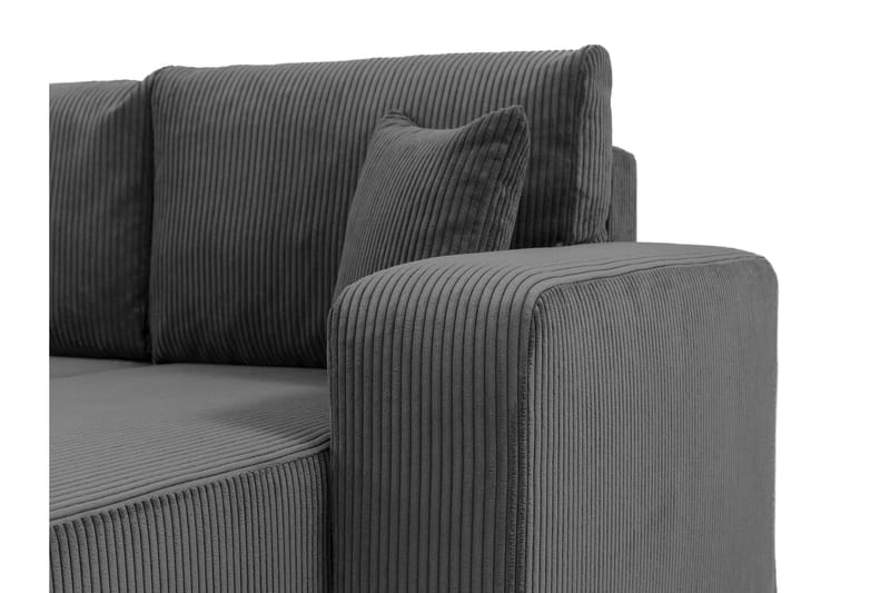 Barile Soffa med Divan 3-sits - Ljusgrå - Möbler - Soffa - Divansoffor & schäslongsoffa