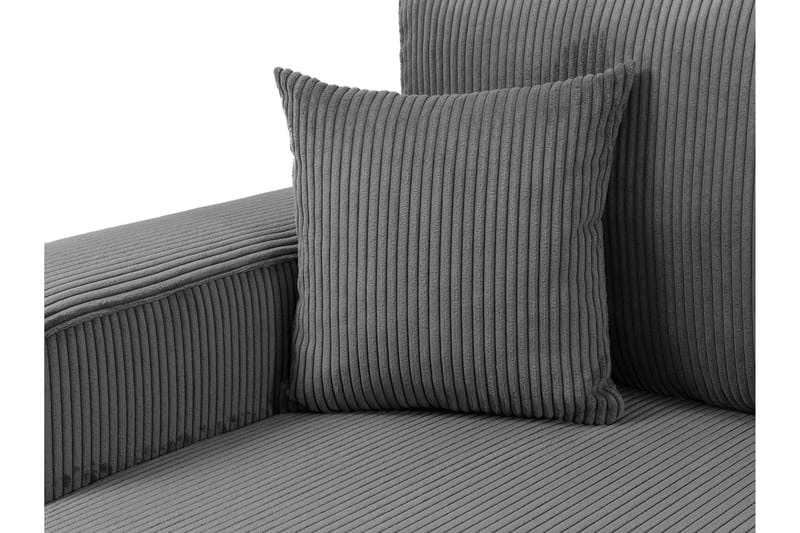 Barile Soffa med Divan 3-sits - Ljusgrå - Möbler - Soffa - Divansoffor & schäslongsoffa