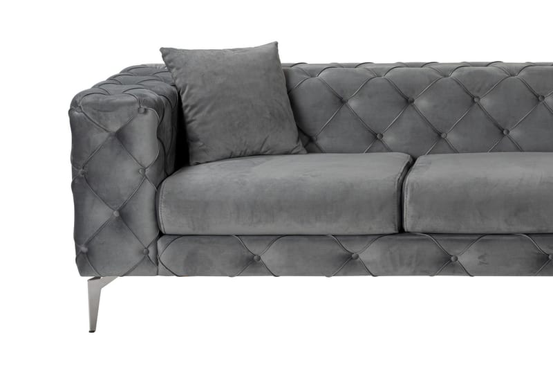 Beachport 3-sits Soffa med Divan Höger - Antracit - Möbler - Soffa - Divansoffor & schäslongsoffa