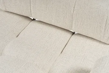 Belgin Bubblig Divansoffa 3-sits 315 cm med utfällbara armstöd och ryggstöd - Ljus / Beige - Möbler - Soffa - Modulsoffor - Komplett modulsoffa