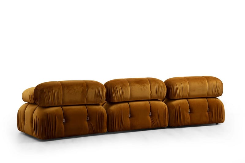 Bengul Divansoffa 3-sits - Brun - Divansoffor & schäslongsoffa - 3 sits soffa med divan