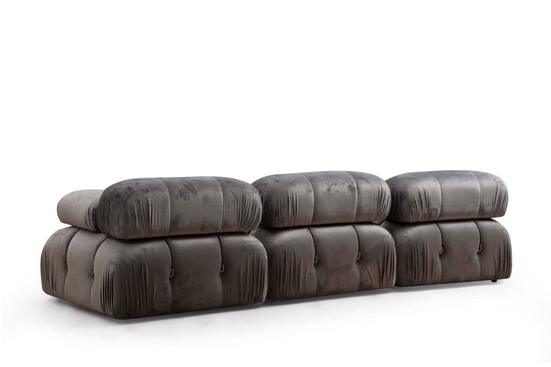 Bengul Divansoffa 3-sits - Grå - Divansoffor & schäslongsoffa - 3 sits soffa med divan
