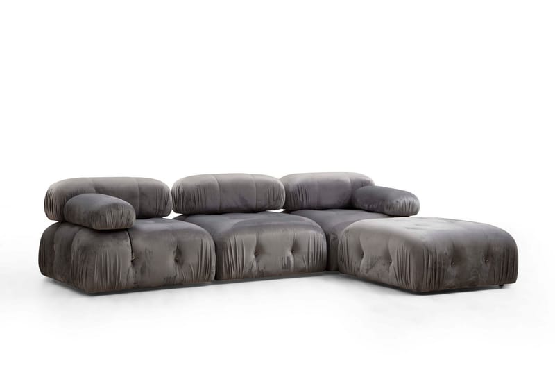 Bengul Divansoffa 3-sits - Grå - Divansoffor & schäslongsoffa - 3 sits soffa med divan