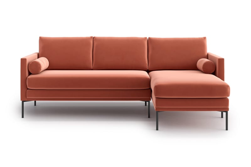 Blues 3-sits Divansoffa - Orange/Rosa - Divansoffor & schäslongsoffa - 3 sits soffa med divan