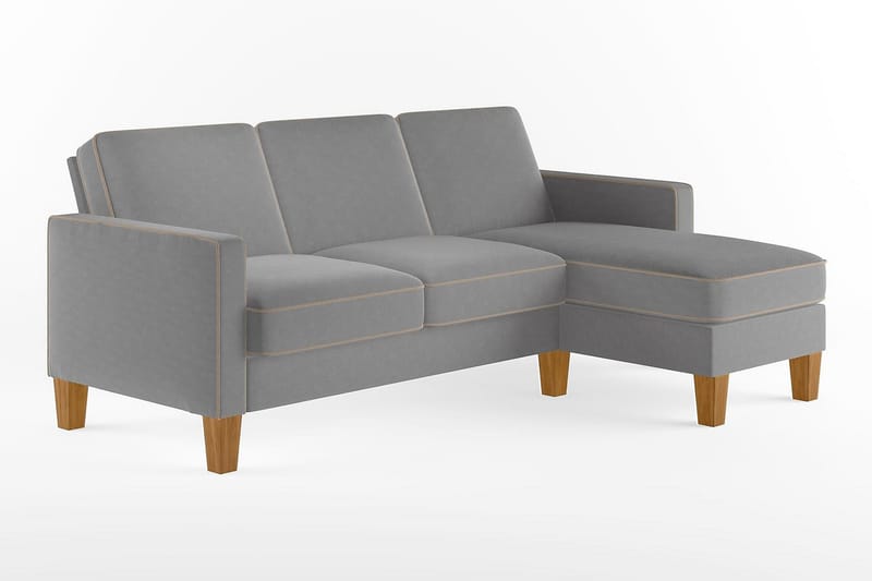 Bowen Divansoffa Grå - Novogratz - Möbler - Soffa - Divansoffor & schäslongsoffa