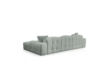 Buddy Soffa med Divan 4-sits - Grön - Möbler - Soffa - Divansoffor & schäslongsoffa