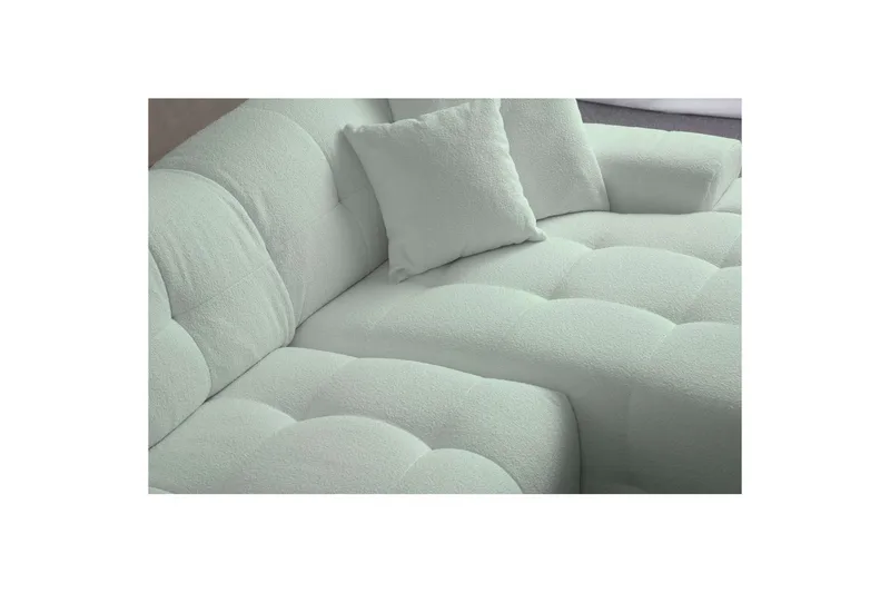 Buddy Soffa med Divan 4-sits - Grön - Möbler - Soffa - Divansoffor & schäslongsoffa