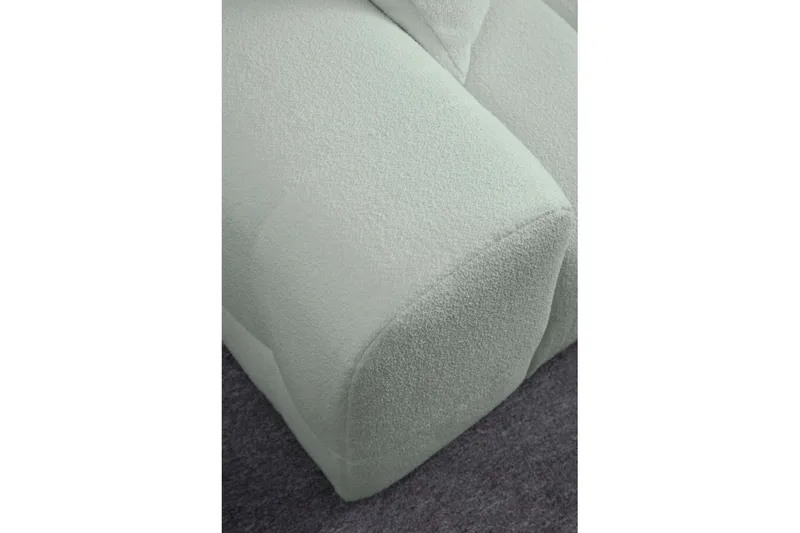 Buddy Soffa med Divan 4-sits - Grön - Möbler - Soffa - Divansoffor & schäslongsoffa