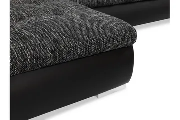 Cerys Soffa med Divan 3-sits - Ljusgrå - Möbler - Soffa - Divansoffor & schäslongsoffa
