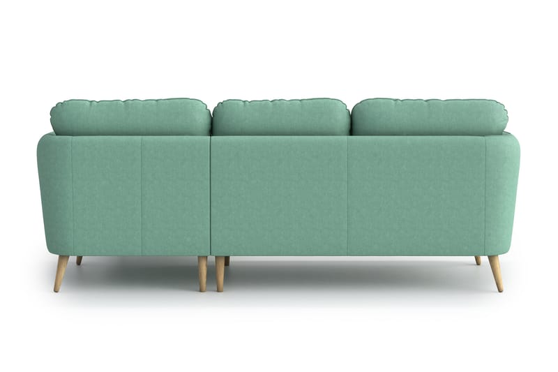 Claravik 3-sits Divansoffa - Grön - Divansoffor & schäslongsoffa - 3 sits soffa med divan