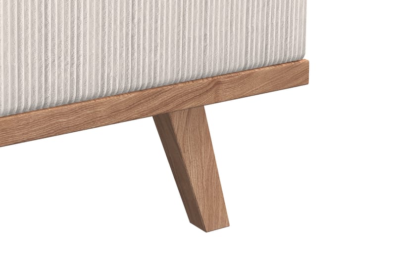 Copenhagen 4-sits Högervänd L-formad Divansoffa i Manchester - Beige - Möbler - Soffa - Divansoffor & schäslongsoffa