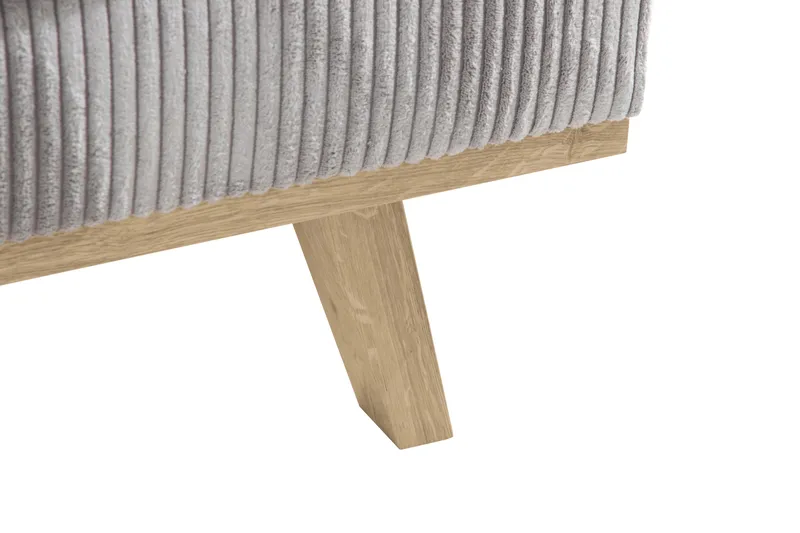 Copenhagen 4-sits Högervänd L-formad Schäslongsoffa i Manchester - Ljusgrå - Möbler - Soffa - Divansoffor & schäslongsoffa