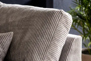 Copenhagen 4-sits Högervänd L-formad Schäslongsoffa i Manchester - Ljusgrå - Möbler - Soffa - Divansoffor & schäslongsoffa