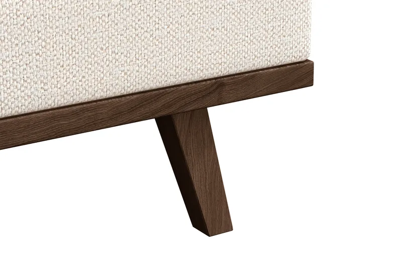 Copenhagen 4-sits Högervänd L-formad Schäslongsoffa i Tyg - Beige - Möbler - Soffa - Divansoffor & schäslongsoffa