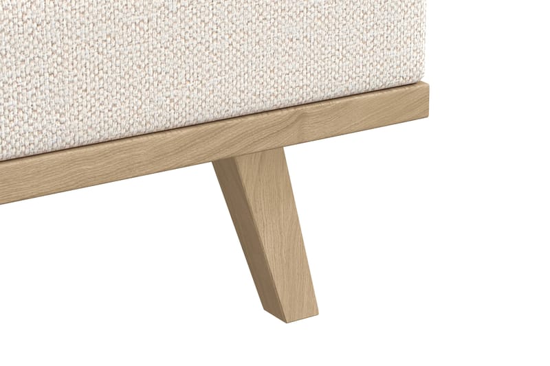 Copenhagen 4-sits Högervänd L-formad Schäslongsoffa i Tyg - Beige - Möbler - Soffa - Divansoffor & schäslongsoffa