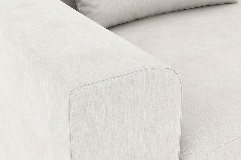 Copenhagen 4-sits Högervänd L-formad Schäslongsoffa i Tyg - Ljusgrå - Möbler - Soffa - Divansoffor & schäslongsoffa