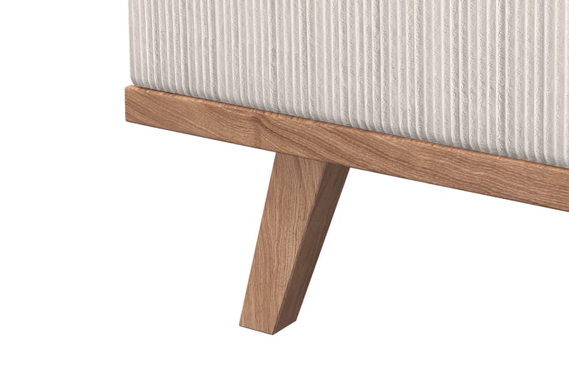 Copenhagen 4-sits Vänstervänd L-formad Divansoffa i Manchester - Beige - Möbler - Soffa - Divansoffor & schäslongsoffa