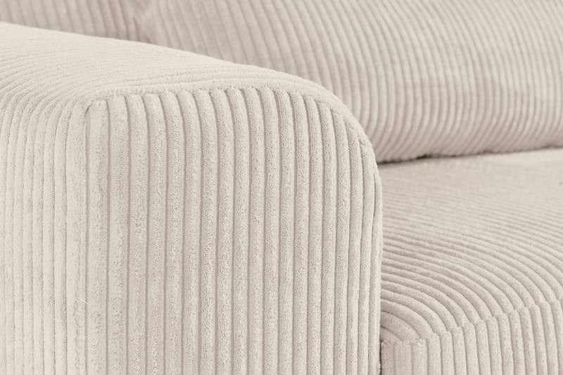 Copenhagen 4-sits Vänstervänd L-formad Divansoffa i Manchester - Beige - Möbler - Soffa - Divansoffor & schäslongsoffa