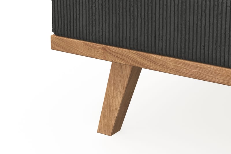 Copenhagen 4-sits Vänstervänd L-formad Divansoffa i Manchester - Mörkgrå - Möbler - Soffa - Divansoffor & schäslongsoffa