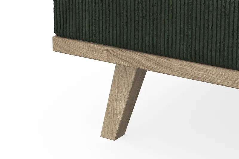 Copenhagen 4-sits Vänstervänd L-formad Divansoffa i Manchester - Mörkgrön - Möbler - Soffa - Divansoffor & schäslongsoffa