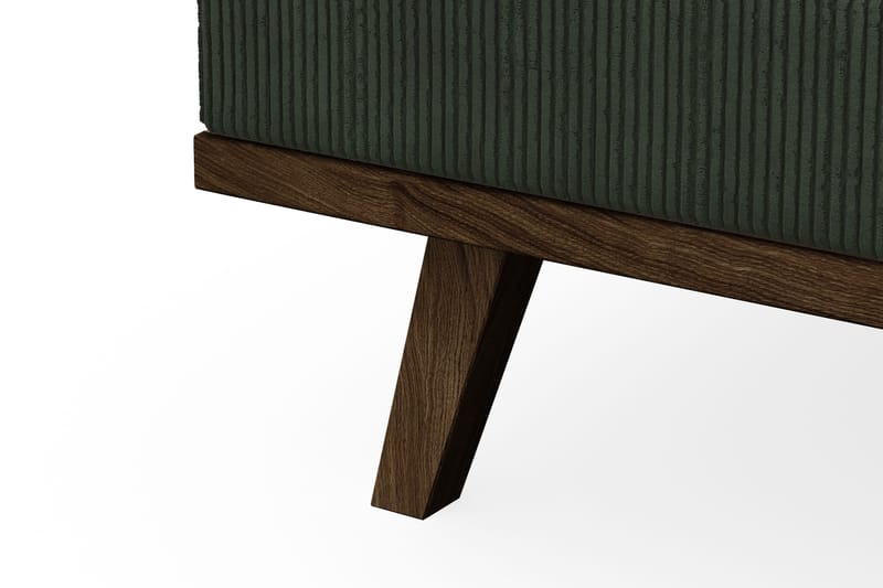 Copenhagen 4-sits Vänstervänd L-formad Divansoffa i Manchester - Mörkgrön - Möbler - Soffa - Divansoffor & schäslongsoffa