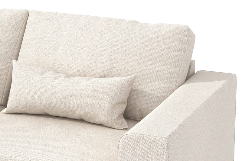 Copenhagen 4-sits Vänstervänd L-formad Divansoffa i Tyg - Beige - Möbler - Soffa - Divansoffor & schäslongsoffa
