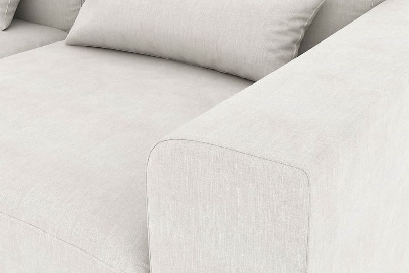 Copenhagen 4-sits Vänstervänd L-formad Divansoffa i Tyg - Ljusgrå - Möbler - Soffa - Divansoffor & schäslongsoffa