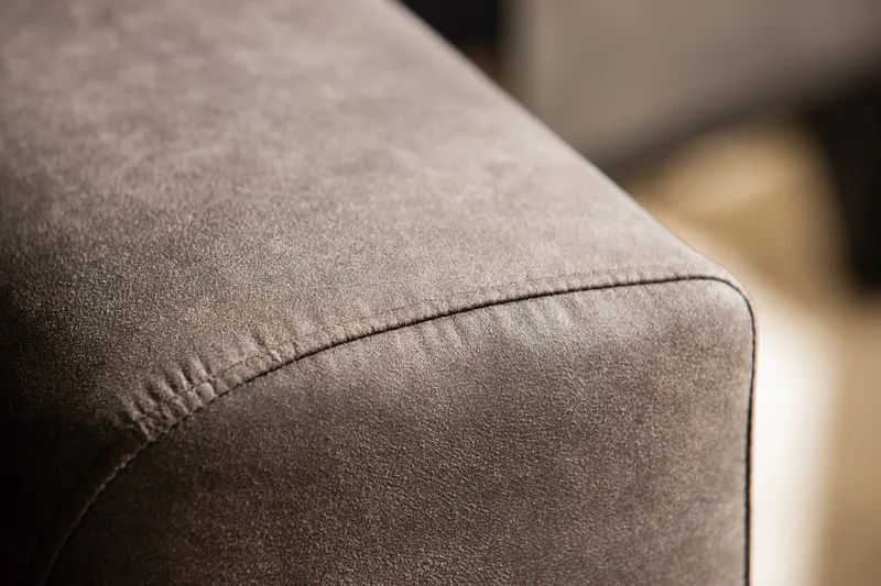 Copenhagen 4-sits Vänstervänd L-formad Schäslongsoffa i Konstläder - Mörkgrå - Möbler - Soffa - Divansoffor & schäslongsoffa