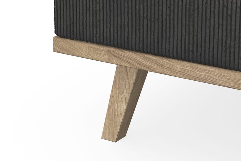 Copenhagen 4-sits Vänstervänd L-formad Schäslongsoffa i Manchester - Mörkgrå - Möbler - Soffa - Divansoffor & schäslongsoffa