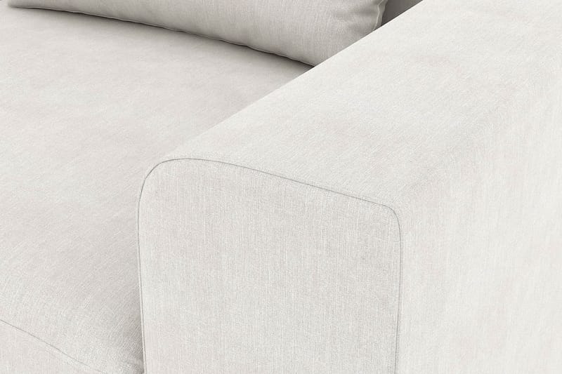 Copenhagen 4-sits Vänstervänd L-formad Schäslongsoffa i Tyg - Ljusgrå - Möbler - Soffa - Divansoffor & schäslongsoffa