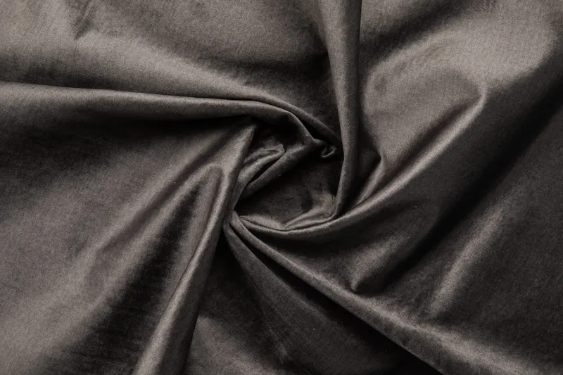 Copenhagen Compact 3-sits Vändbar L-formad Divansoffa i Sammet - Mörkgrå - Möbler - Soffa - Divansoffor & schäslongsoffa