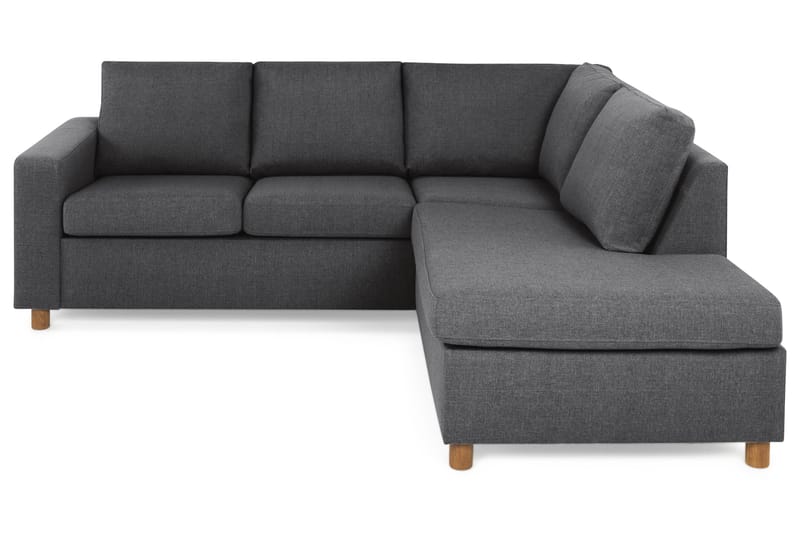 Crazy 2-sits Soffa med Schäslong Höger - Mörkgrå - Divansoffor & schäslongsoffa - 2 sits soffa med divan