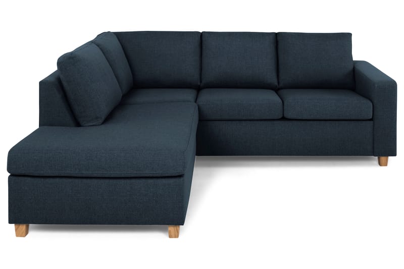 Crazy 2-sits Soffa med Schäslong Vänster - Mörkblå - Möbler - Soffa - Divansoffor & schäslongsoffa