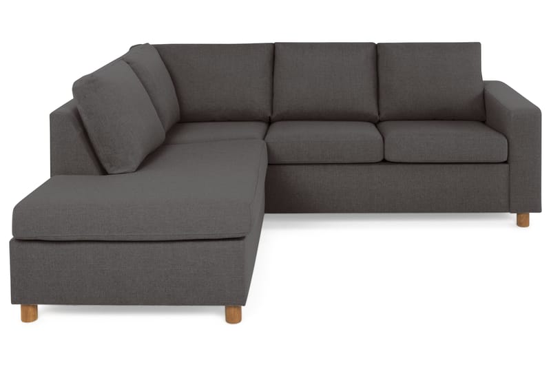 Crazy 2-sits Soffa med Schäslong Vänster - Mörkgrå - Divansoffor & schäslongsoffa - 2 sits soffa med divan
