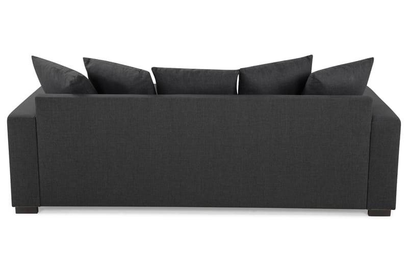 Crazy 3-sits Divansoffa Vändbar inkl Kuvertkuddar - Mörkgrå - Möbler - Soffa - Divansoffor & schäslongsoffa