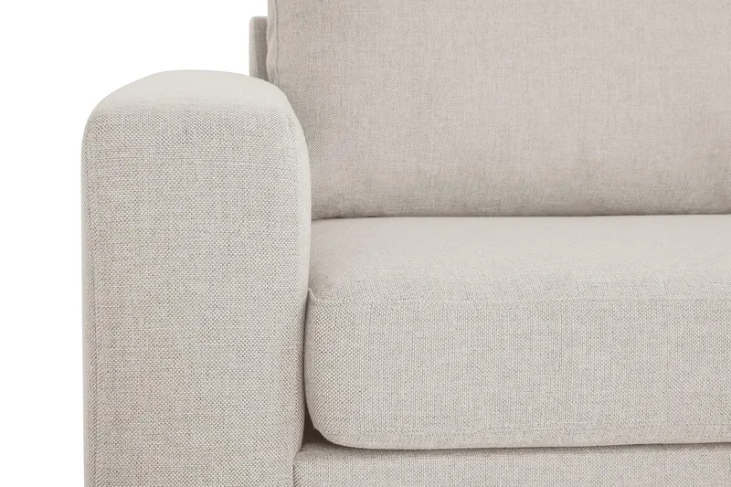 Crazy 3-sits Högervänd L-formad Schäslongsoffa i Tyg - Beige - Möbler - Soffa - Divansoffor & schäslongsoffa - 3 sits soffa med divan