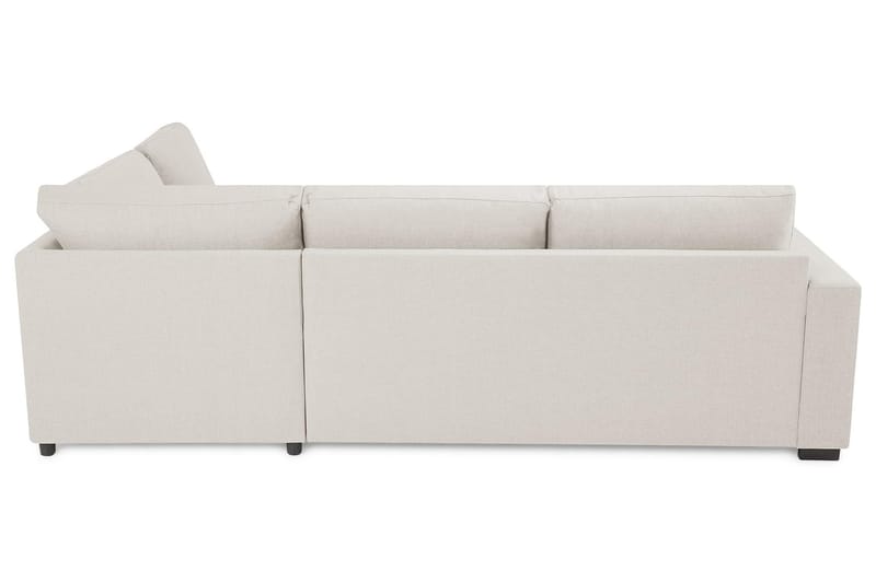 Crazy 3-sits Högervänd L-formad Schäslongsoffa i Tyg - Beige - Möbler - Soffa - Divansoffor & schäslongsoffa