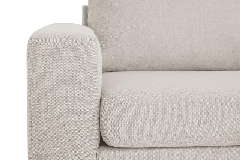 Crazy 3-sits Högervänd L-formad Schäslongsoffa i Tyg - Beige - Möbler - Soffa - Divansoffor & schäslongsoffa