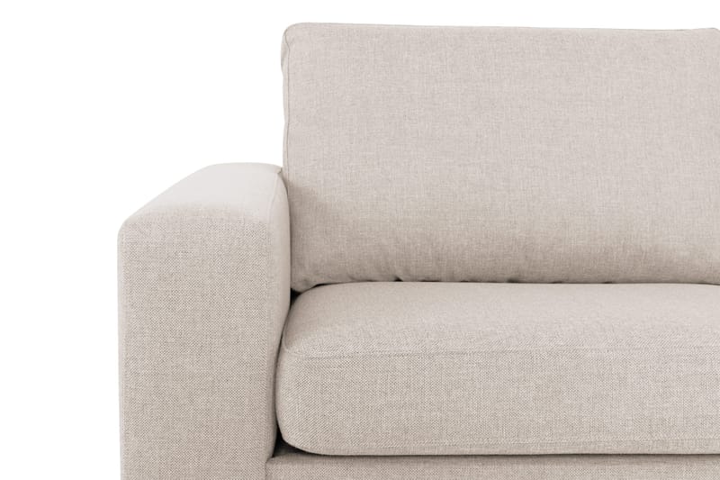 Crazy 3-sits Högervänd L-formad Schäslongsoffa i Tyg - Beige - Möbler - Soffa - Divansoffor & schäslongsoffa - 3 sits soffa med divan