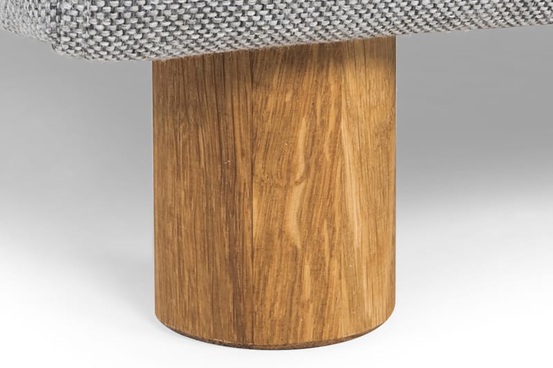 Crazy 3-sits Högervänd L-formad Schäslongsoffa i Tyg - Grå - Möbler - Soffa - Divansoffor & schäslongsoffa - 3 sits soffa med divan