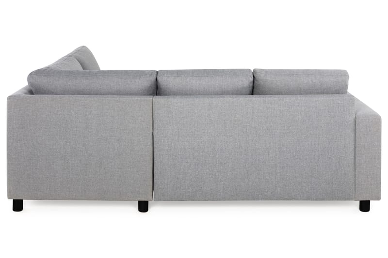 Crazy 3-sits Högervänd L-formad Schäslongsoffa i Tyg - Grå - Möbler - Soffa - Divansoffor & schäslongsoffa - 2 sits soffa med divan