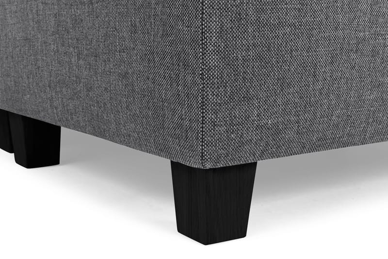 Crazy 3-sits Högervänd L-formad Schäslongsoffa i Tyg - Mörkgrå - Möbler - Soffa - Divansoffor & schäslongsoffa - 2 sits soffa med divan