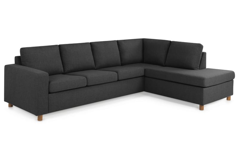 Crazy 3-sits Soffa med Schäslong Höger - Antracit - Divansoffor & schäslongsoffa - 3 sits soffa med divan