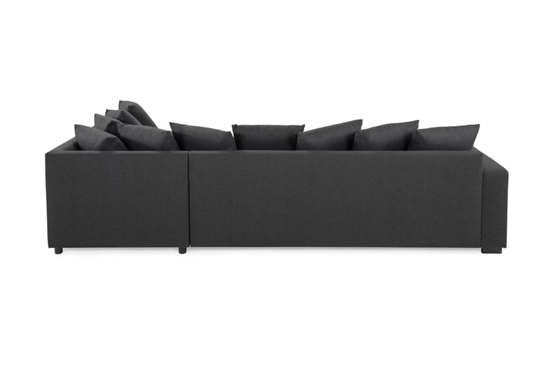 Crazy 3-sits Soffa med Schäslong Höger inkl Kuvertkuddar - Mörkgrå - Möbler - Soffa - Divansoffor & schäslongsoffa