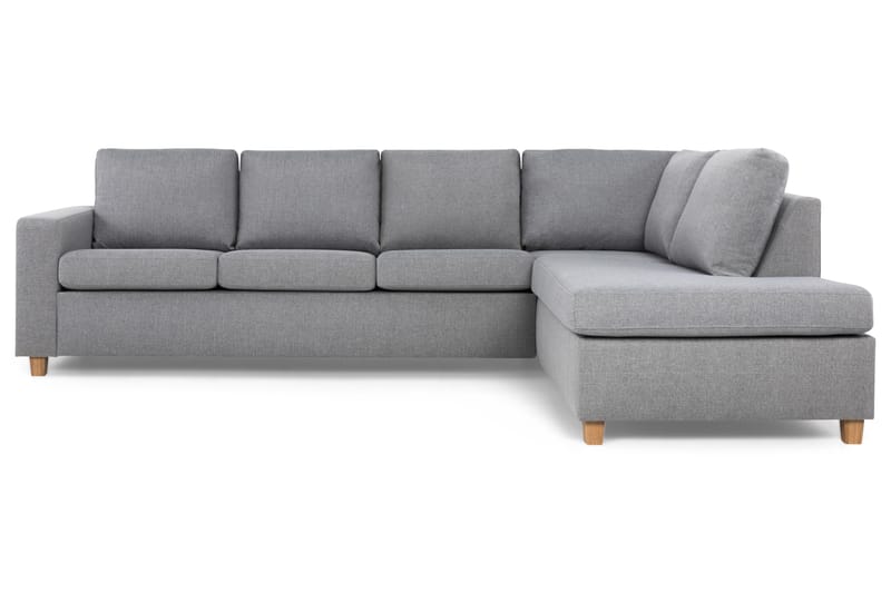 Crazy 3-sits Soffa med Schäslong Höger - Ljusgrå - Möbler - Soffa - Divansoffor & schäslongsoffa