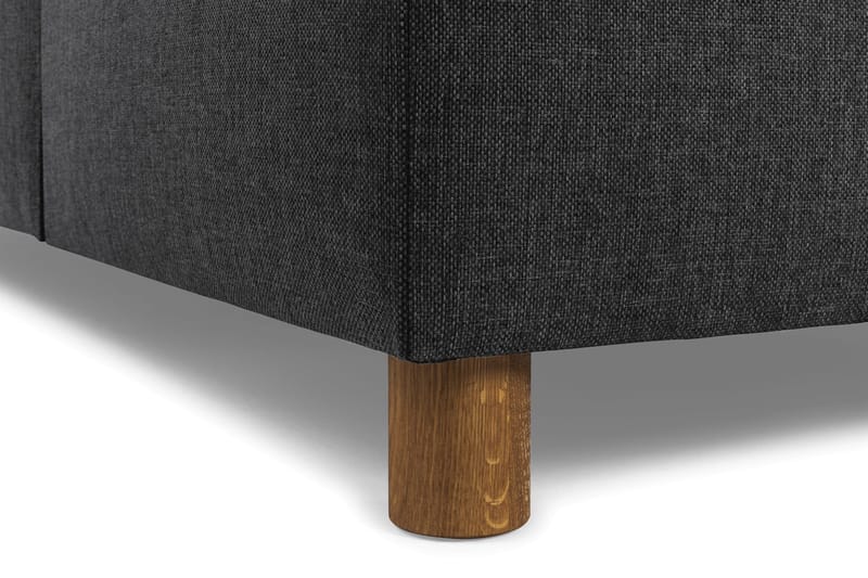 Crazy 3-sits Vändbar L-formad Divansoffa i Tyg - Antracit - Möbler - Soffa - Divansoffor & schäslongsoffa - 3 sits soffa med divan