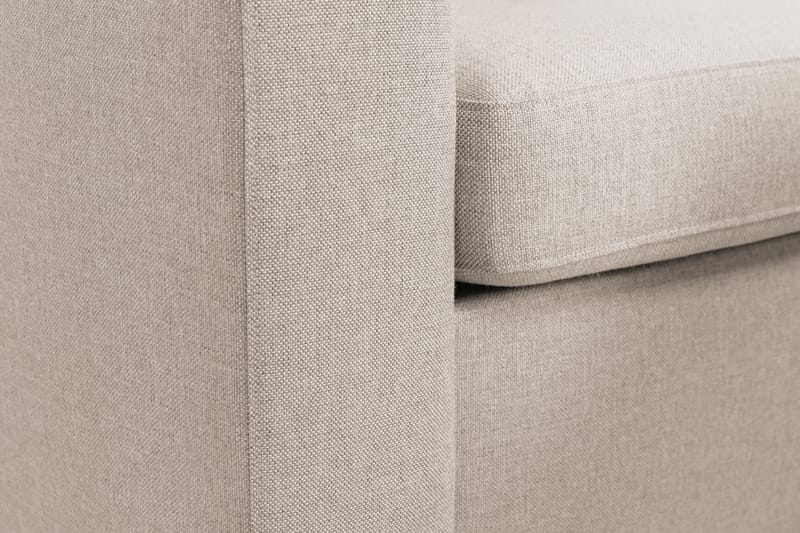 Crazy 3-sits Vändbar L-formad Divansoffa i Tyg - Beige - Möbler - Soffa - Divansoffor & schäslongsoffa